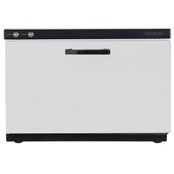 Hot Towel Cabinet - Off White Fits 12 Towels